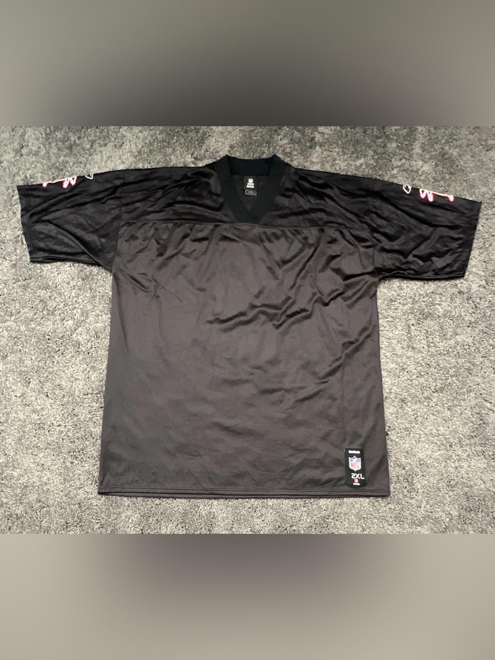 Atlanta Falcons Matt Ryan Jersey Men’s 2XL Black #2 Reebok NFL Blank Front Rare